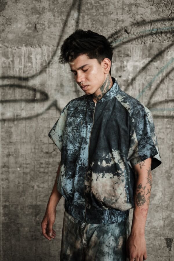 ZUNK  SLEEVELESS BOMBER - Image 6