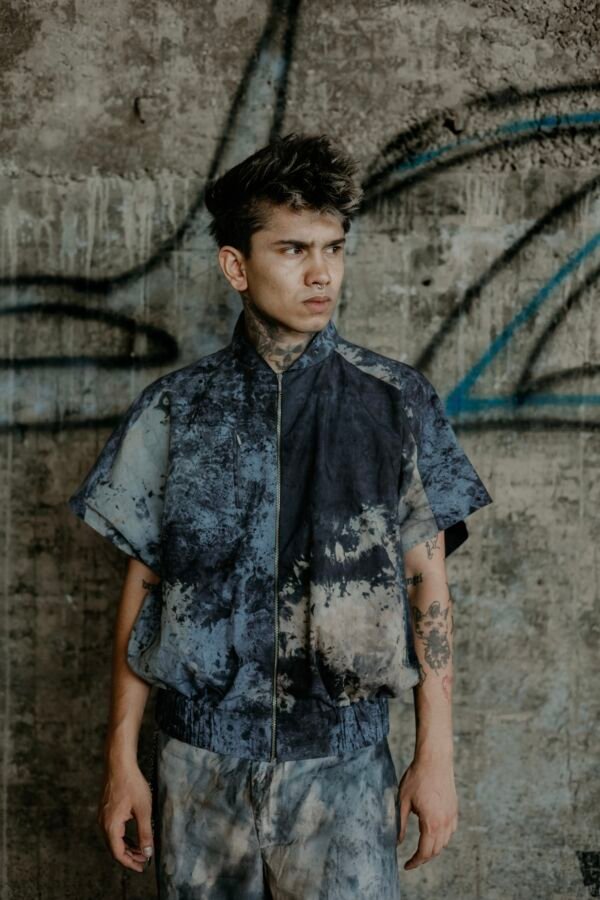 ZUNK  SLEEVELESS BOMBER